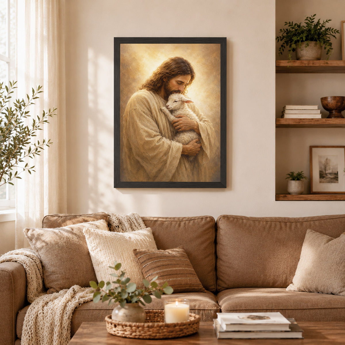 The Lord Is My Shepherd Wall Art Poster/Canvas