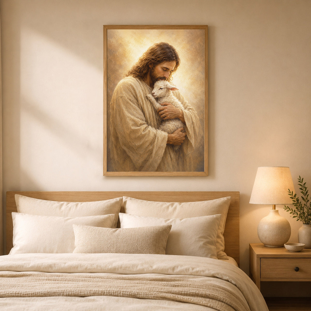 The Lord Is My Shepherd Wall Art Poster/Canvas