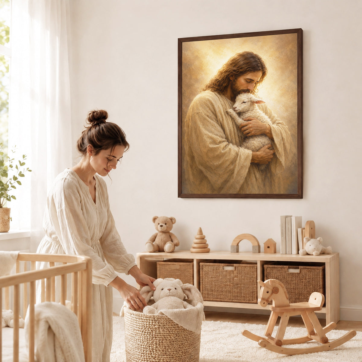 The Lord Is My Shepherd Wall Art Poster/Canvas