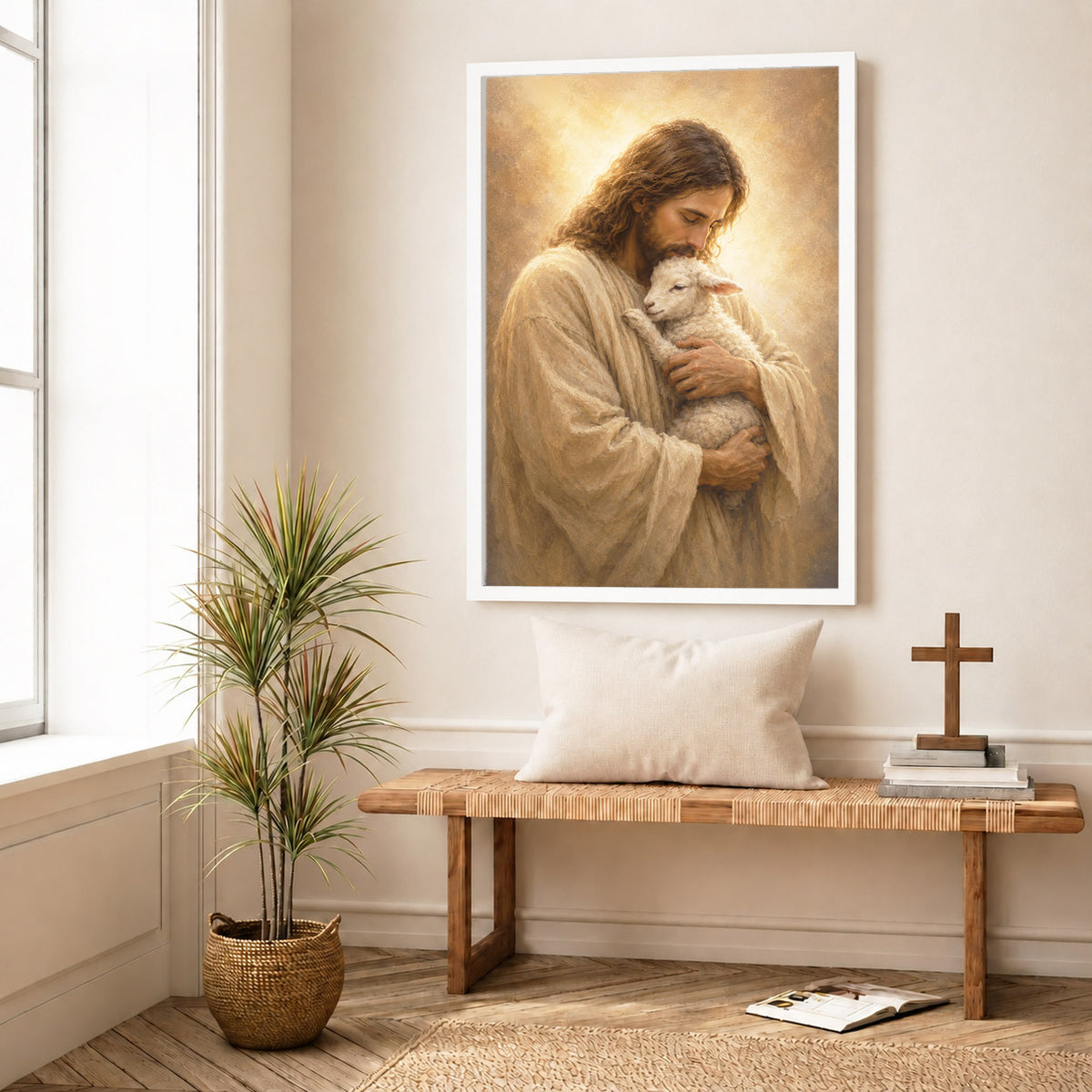 The Lord Is My Shepherd Wall Art Poster/Canvas