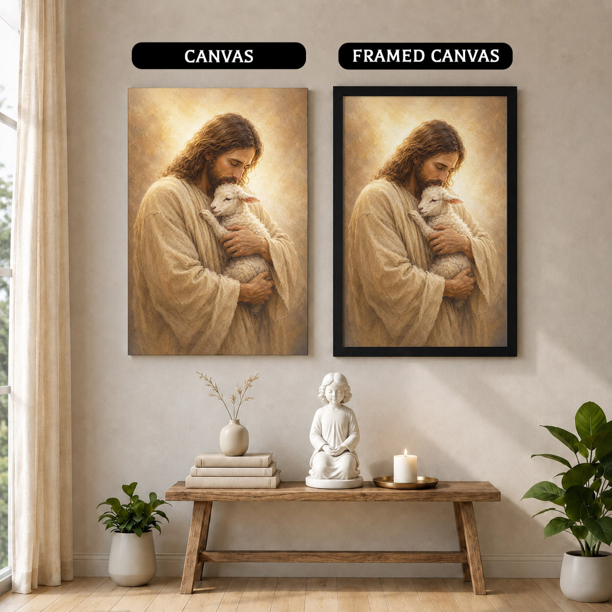 The Lord Is My Shepherd Wall Art Poster/Canvas