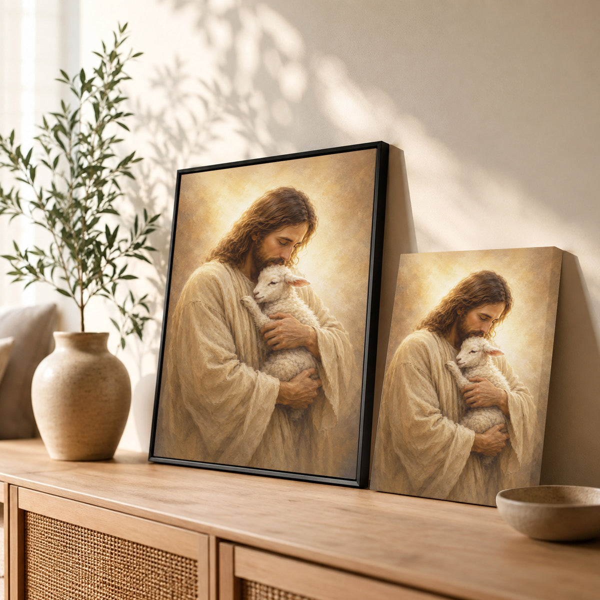 The Lord Is My Shepherd Wall Art Poster/Canvas