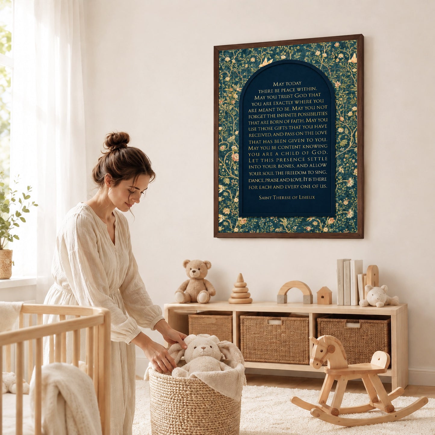 Saint Therese of Lisieux Prayer Quote Poster/Canvas
