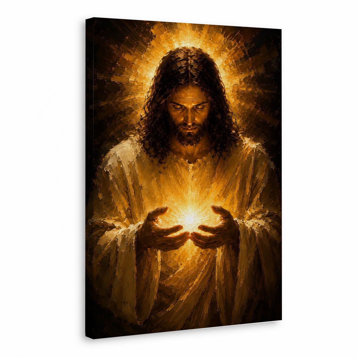 Jesus Light of Hope Canvas Wall Art Poster/Canvas