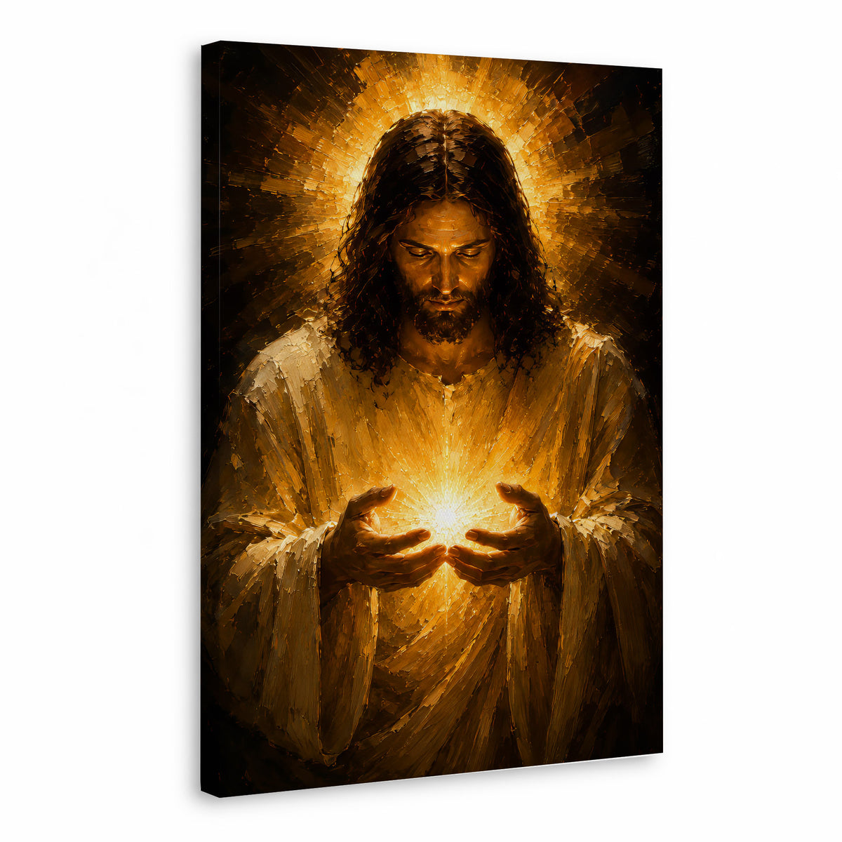 Jesus Light of Hope Canvas Wall Art Poster/Canvas