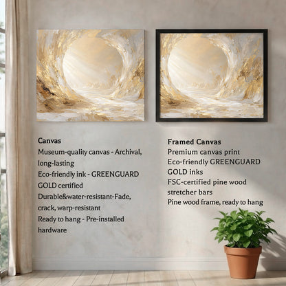 Empty Tomb Resurrection Christian Wall Art Poster/Canvas