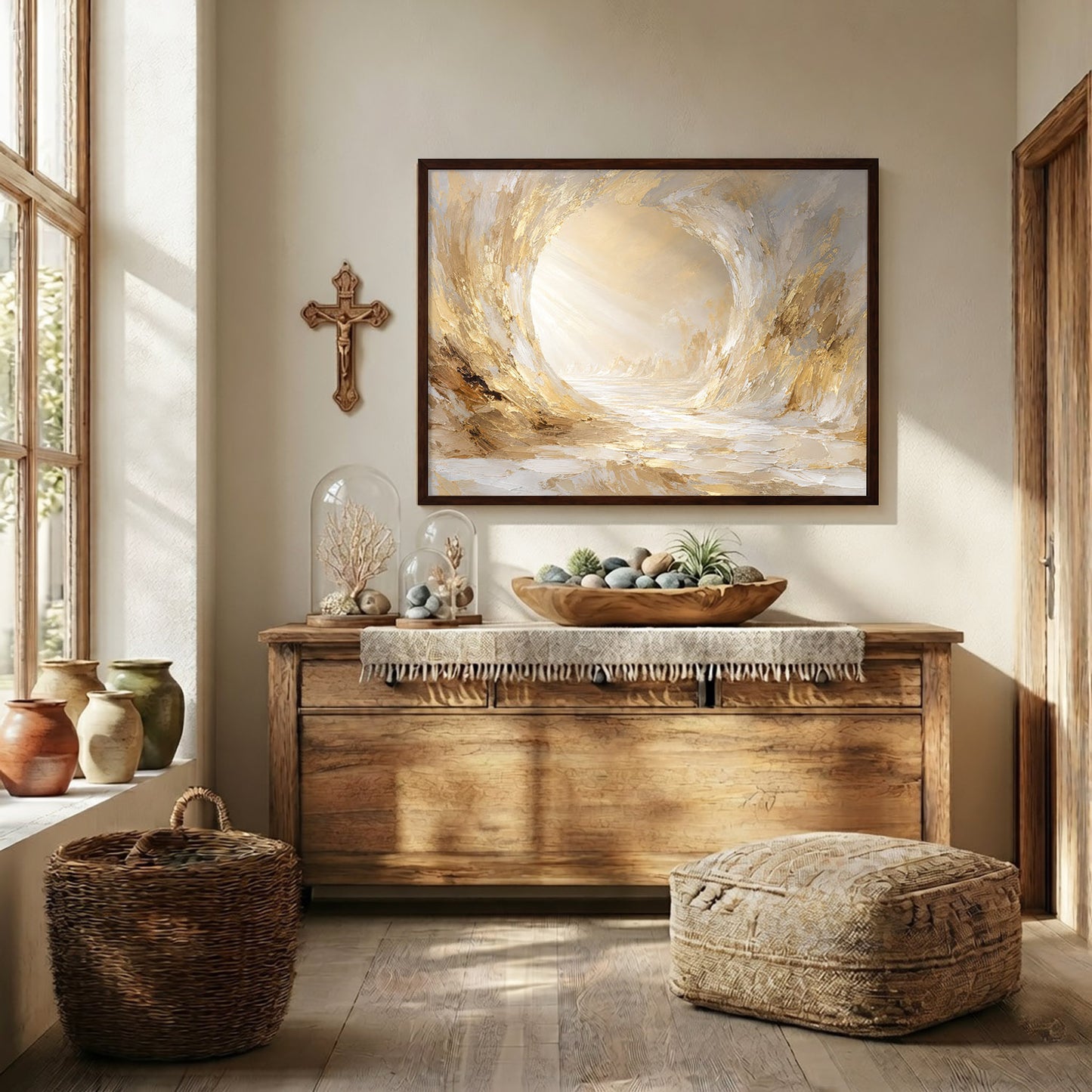 Empty Tomb Resurrection Christian Wall Art Poster/Canvas
