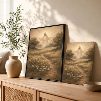 Serene Spiritual Landscape Wall Art Canvas/Poster