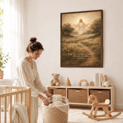 Serene Spiritual Landscape Wall Art Canvas/Poster