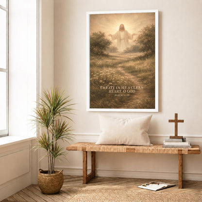 Serene Spiritual Landscape Wall Art Canvas/Poster