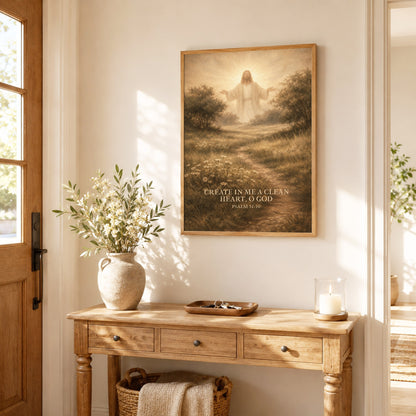 Serene Spiritual Landscape Wall Art Canvas/Poster