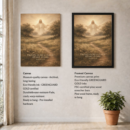 Serene Spiritual Landscape Wall Art Canvas/Poster