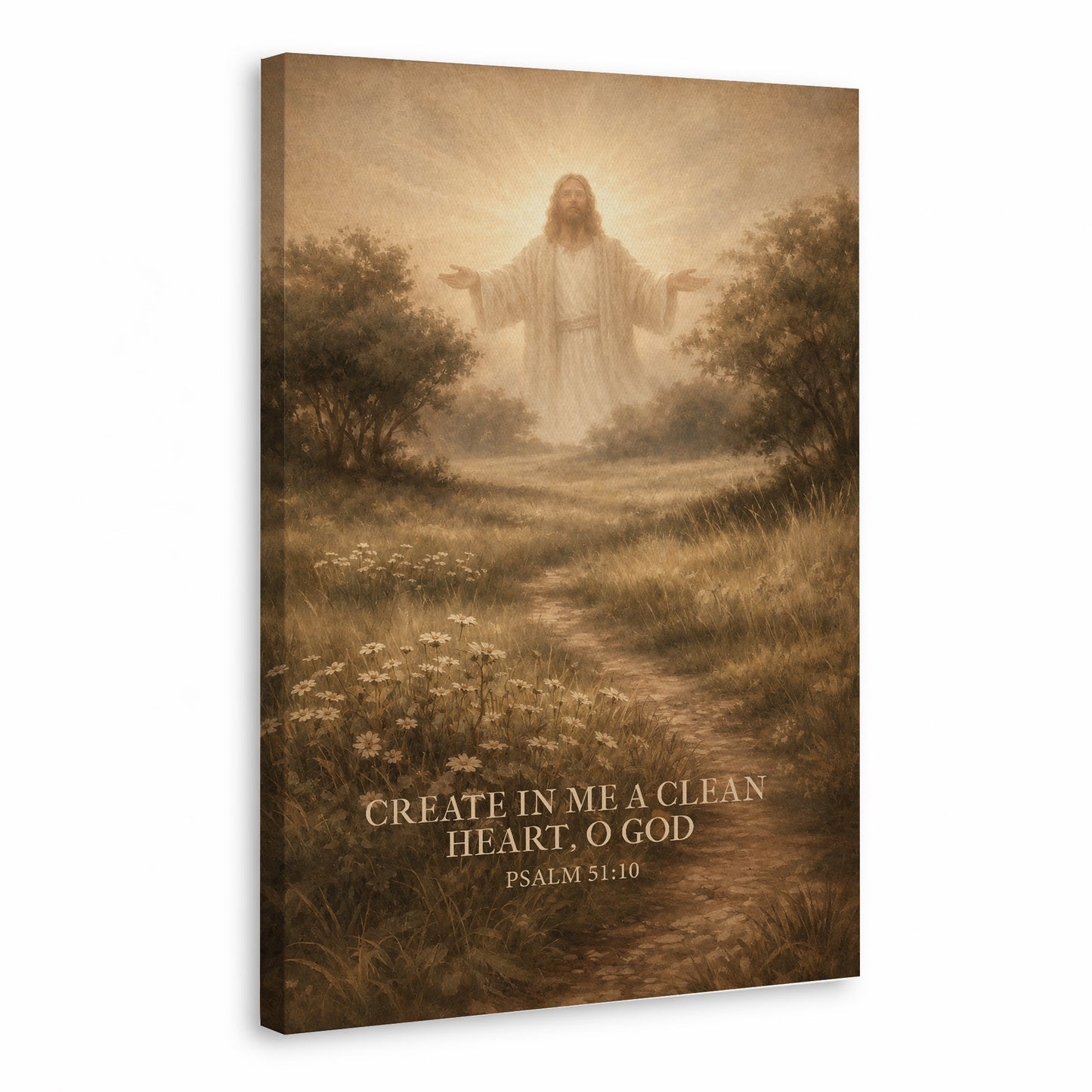 Serene Spiritual Landscape Wall Art Canvas/Poster
