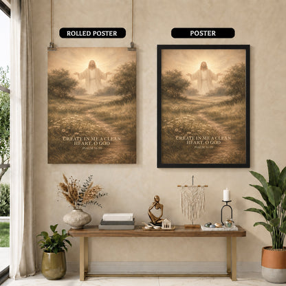 Serene Spiritual Landscape Wall Art Canvas/Poster