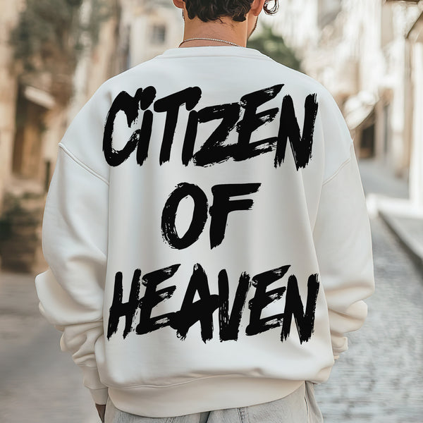 Citizen Of Heaven Print Sweatshirt/Hoodie 043-A