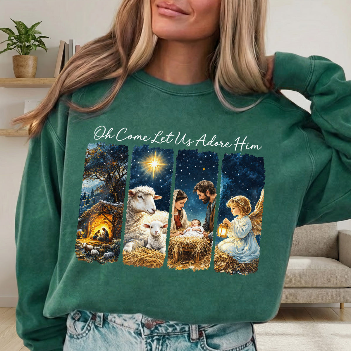 Nativity Story Christian – Unisex Tshirt / Hoodie / Sweatshirt