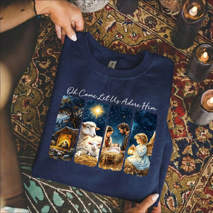 Nativity Story Christian – Unisex Tshirt / Hoodie / Sweatshirt