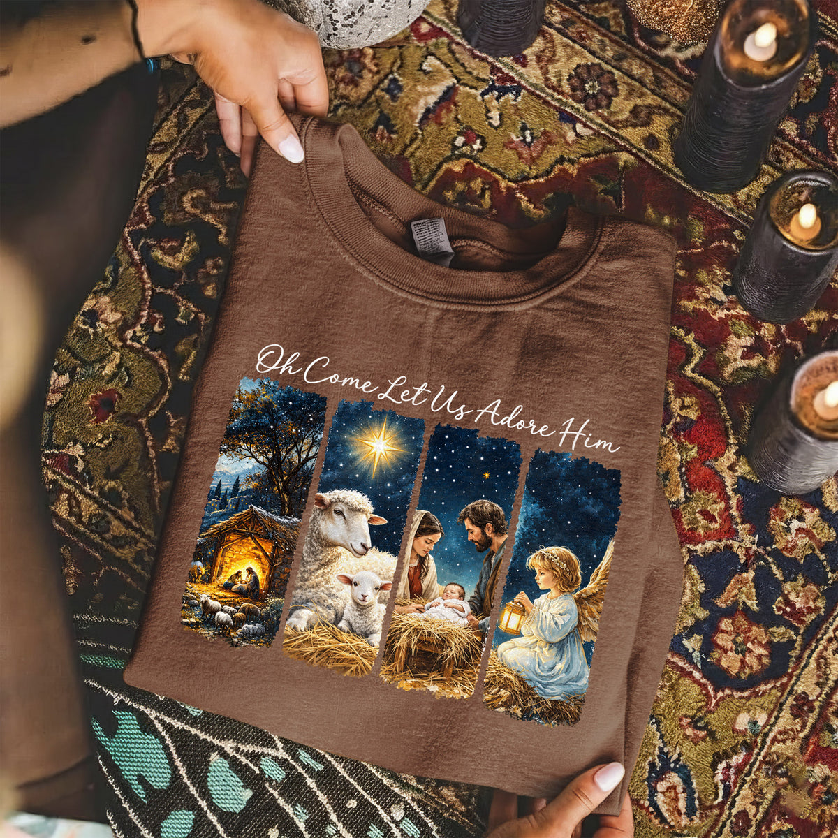 Nativity Story Christian – Unisex Tshirt / Hoodie / Sweatshirt