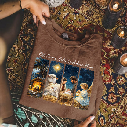 Nativity Story Christian – Unisex Tshirt / Hoodie / Sweatshirt
