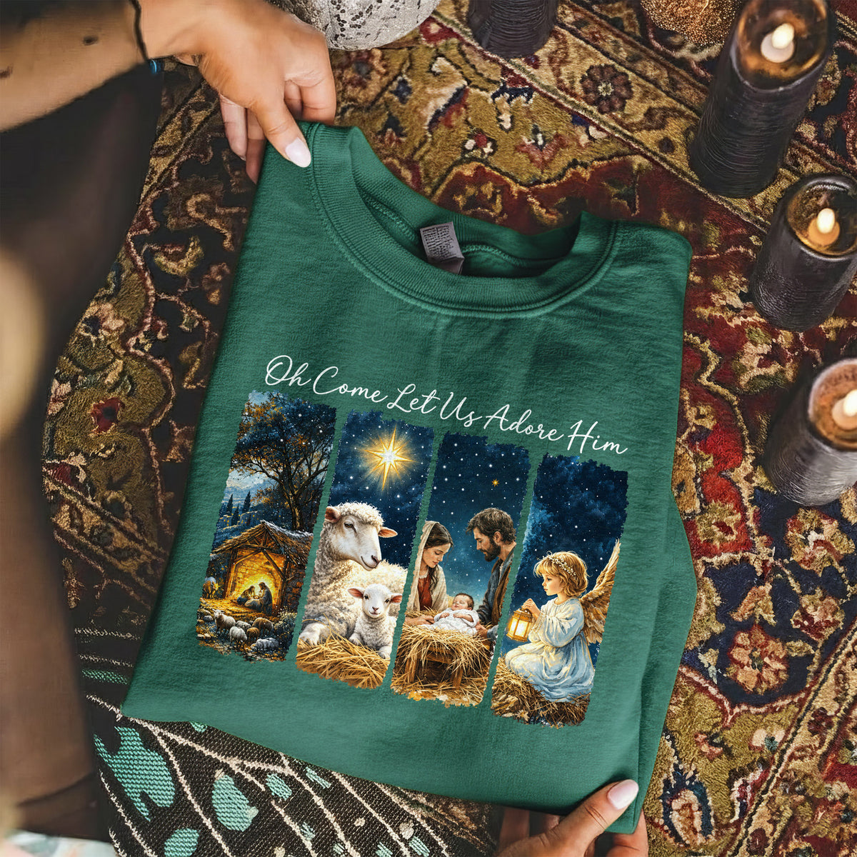 Nativity Story Christian – Unisex Tshirt / Hoodie / Sweatshirt