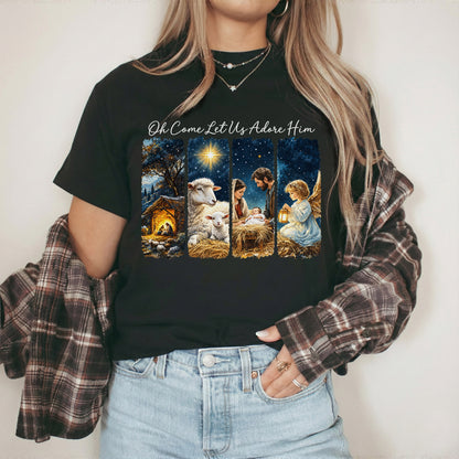 Nativity Story Christian – Unisex Tshirt / Hoodie / Sweatshirt