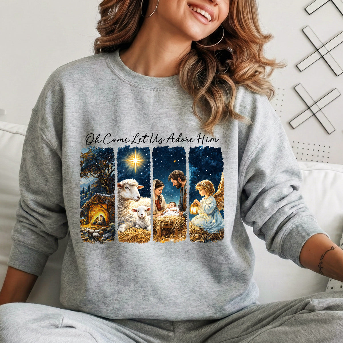 Nativity Story Christian – Unisex Tshirt / Hoodie / Sweatshirt