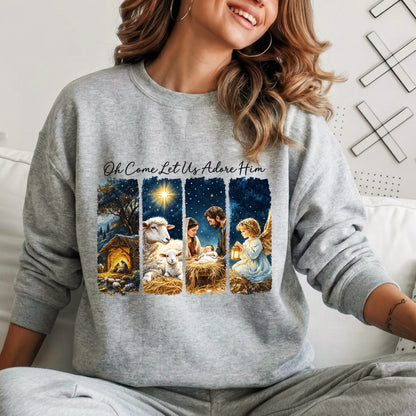 Nativity Story Christian – Unisex Tshirt / Hoodie / Sweatshirt