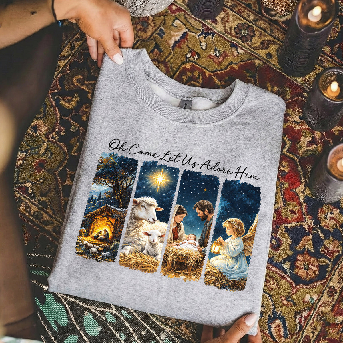 Nativity Story Christian – Unisex Tshirt / Hoodie / Sweatshirt