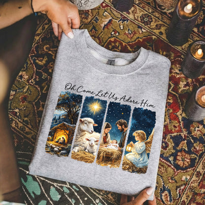 Nativity Story Christian – Unisex Tshirt / Hoodie / Sweatshirt