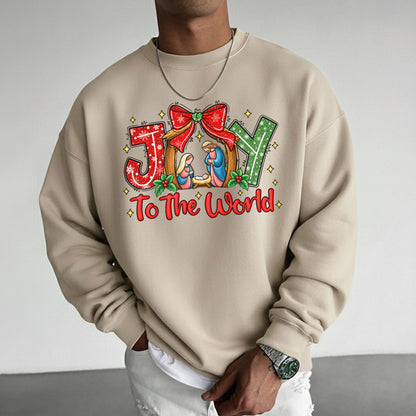 Joy To The World Christian Christmas – Unisex Tshirt / Hoodie / Sweatshirt