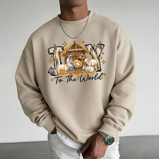 Joy To The World Nativity Christian – Unisex Tshirt / Hoodie / Sweatshirt