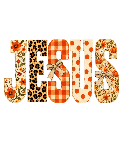 Jesus Fall Floral Leopard - Unisex Tshirt / Hoodie / Sweatshirt
