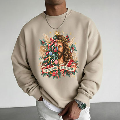 Jesus Is The Reason For The Season – Vintage Nativity Scene Christmas – Unisex T-Shirt / Hoodie / Sweatshirt