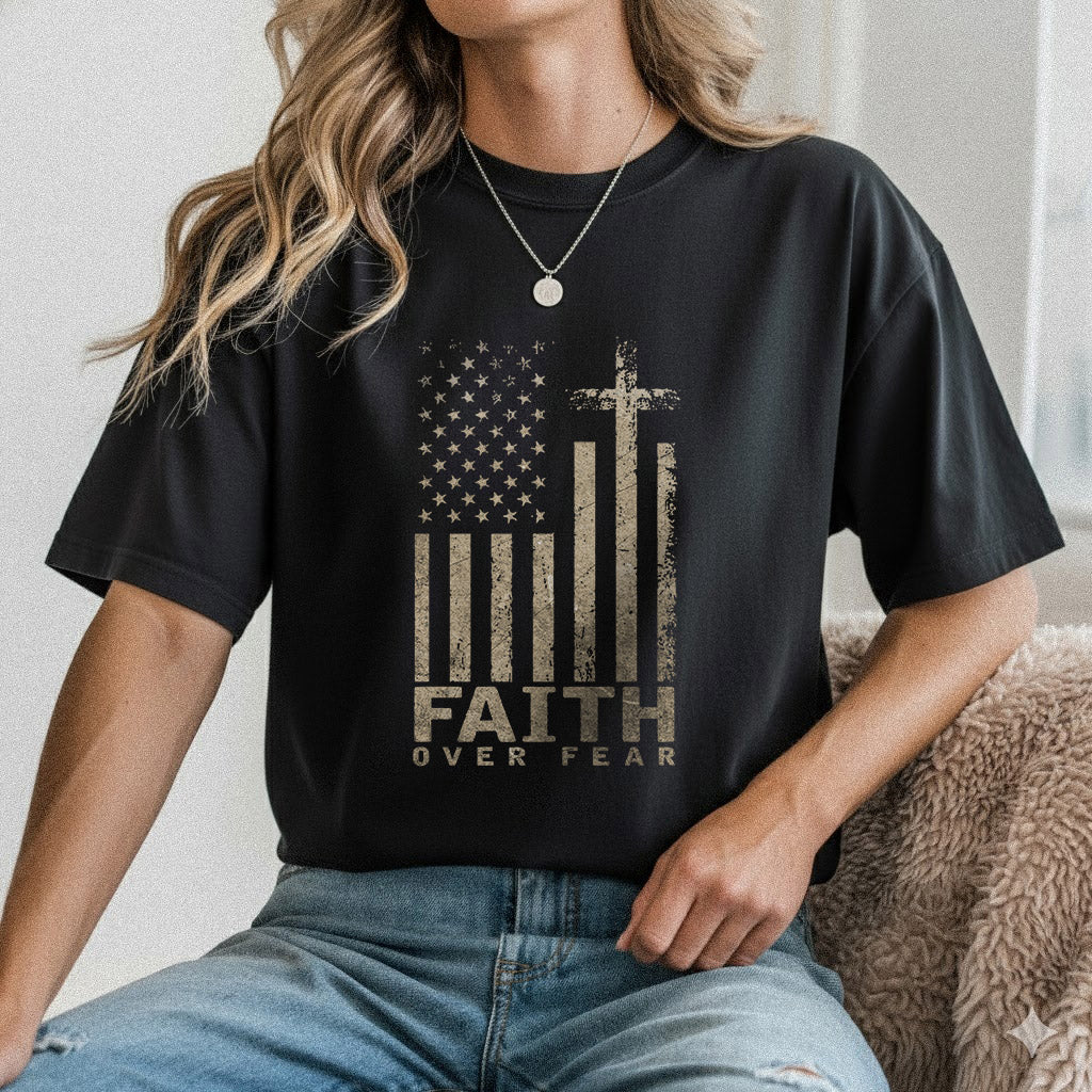 Faith Over Fear - Hold Fast Faith - Unisex Tshirt / Hoodie / Sweatshirt