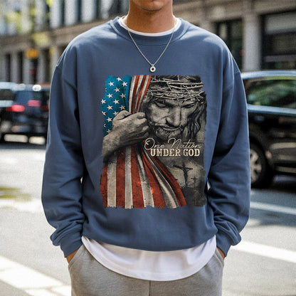 One Nation under God - Hold Fast Faith - Unisex Tshirt / Hoodie / Sweatshirt