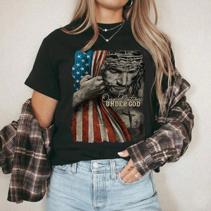 One Nation under God - Hold Fast Faith - Unisex Tshirt / Hoodie / Sweatshirt