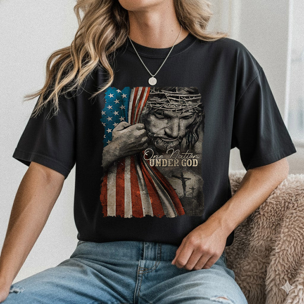 One Nation under God - Hold Fast Faith - Unisex Tshirt / Hoodie / Sweatshirt