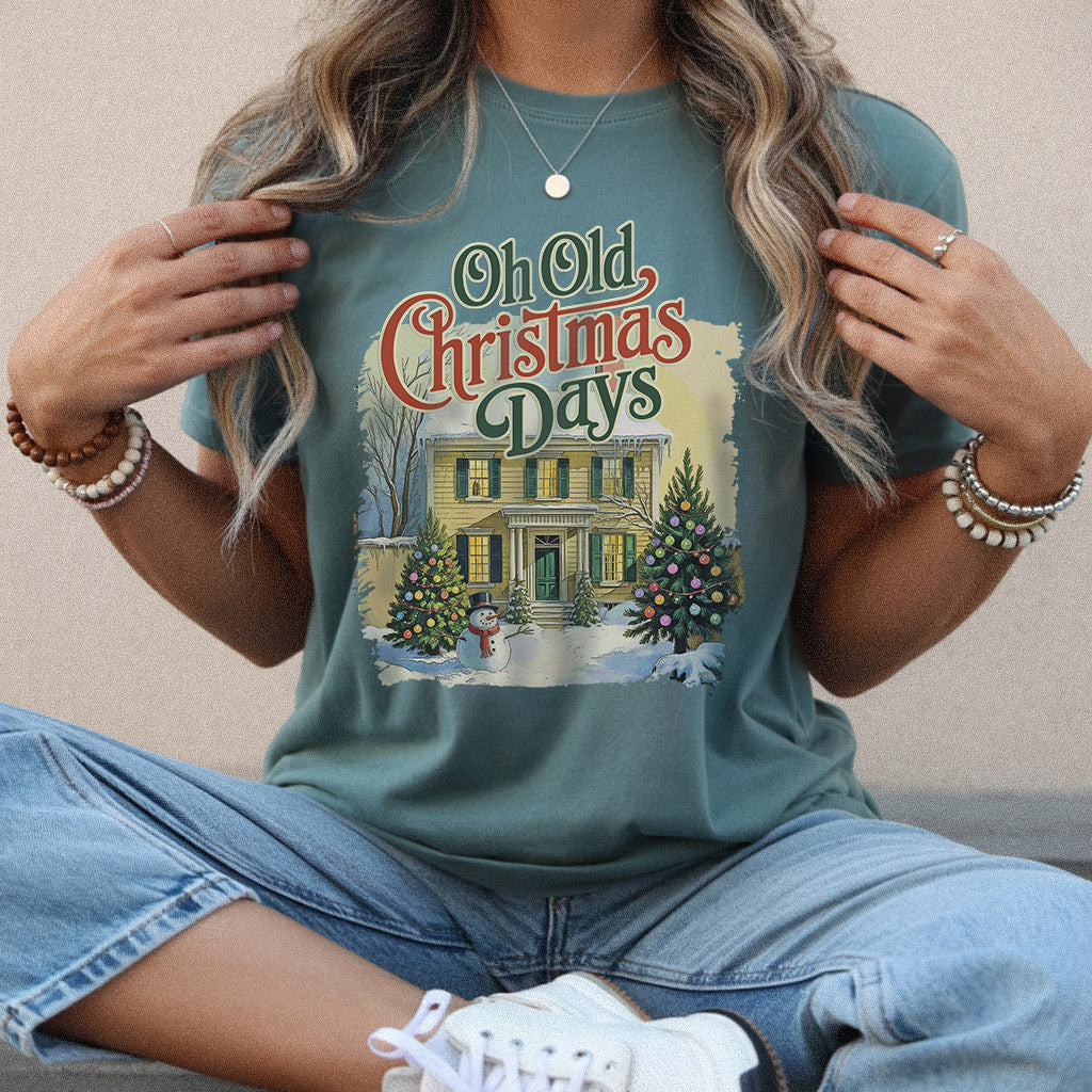 Old Christmas House - Old Christmas Days - Unisex Tshirt / Hoodie / Sweatshirt