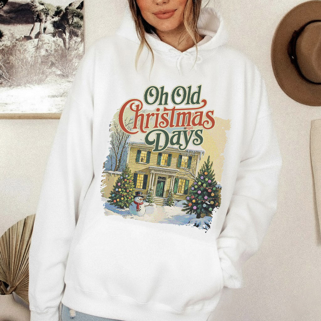 Old Christmas House - Old Christmas Days - Unisex Tshirt / Hoodie / Sweatshirt