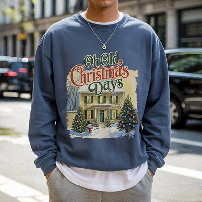 Old Christmas House - Old Christmas Days - Unisex Tshirt / Hoodie / Sweatshirt