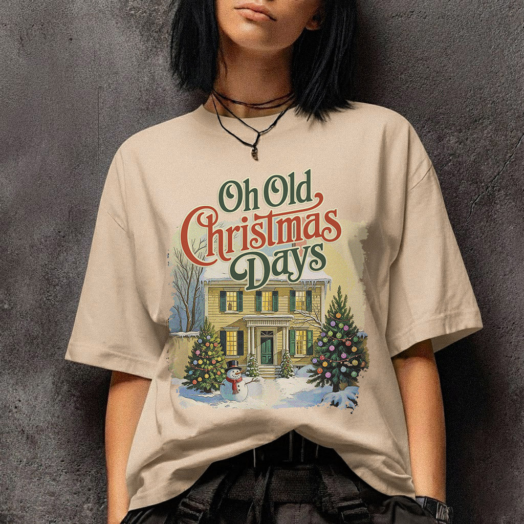 Old Christmas House - Old Christmas Days - Unisex Tshirt / Hoodie / Sweatshirt