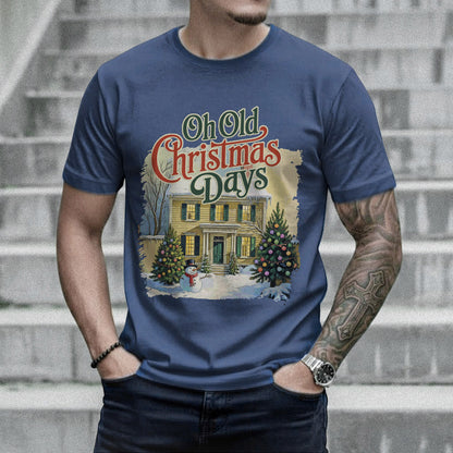 Old Christmas House - Old Christmas Days - Unisex Tshirt / Hoodie / Sweatshirt