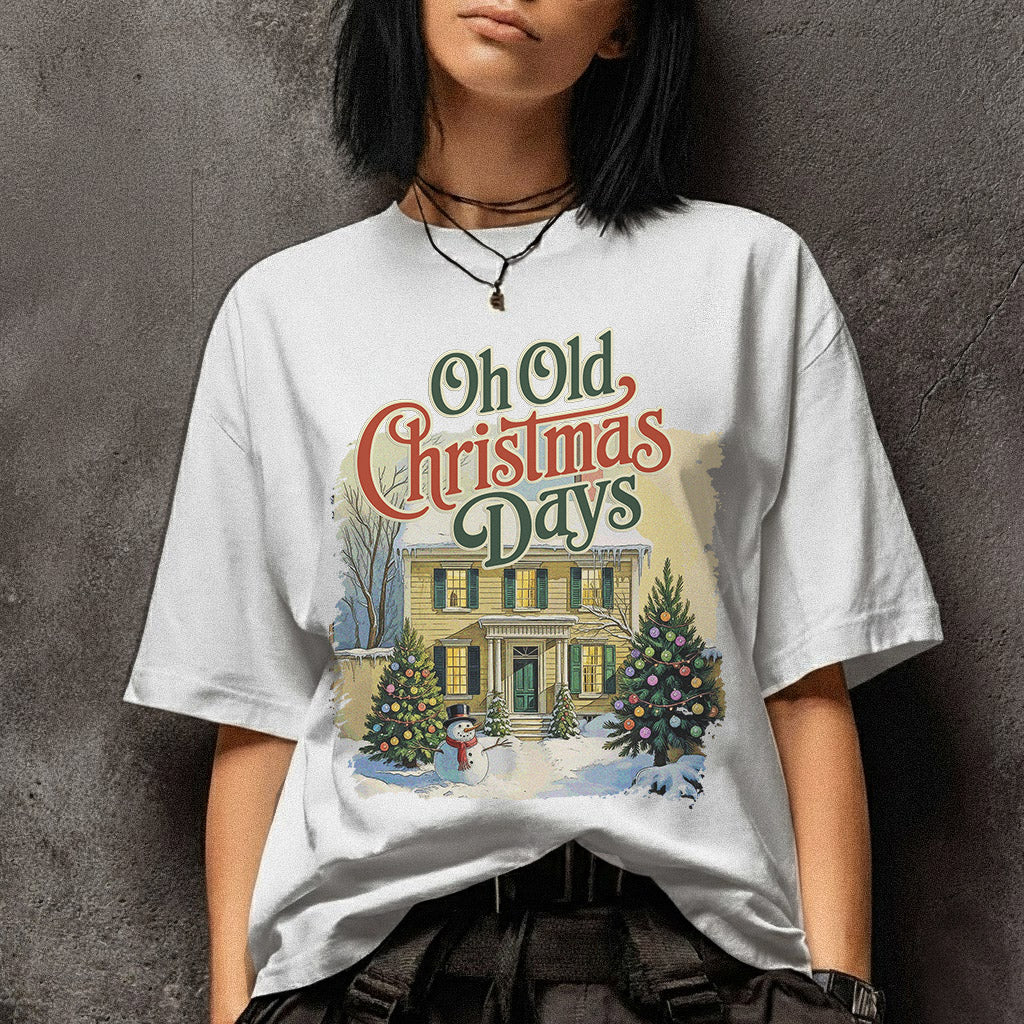 Old Christmas House - Old Christmas Days - Unisex Tshirt / Hoodie / Sweatshirt