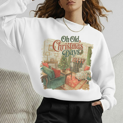 Old Chrismas Living Room - Old Christmas Days - Unisex Tshirt / Hoodie / Sweatshirt