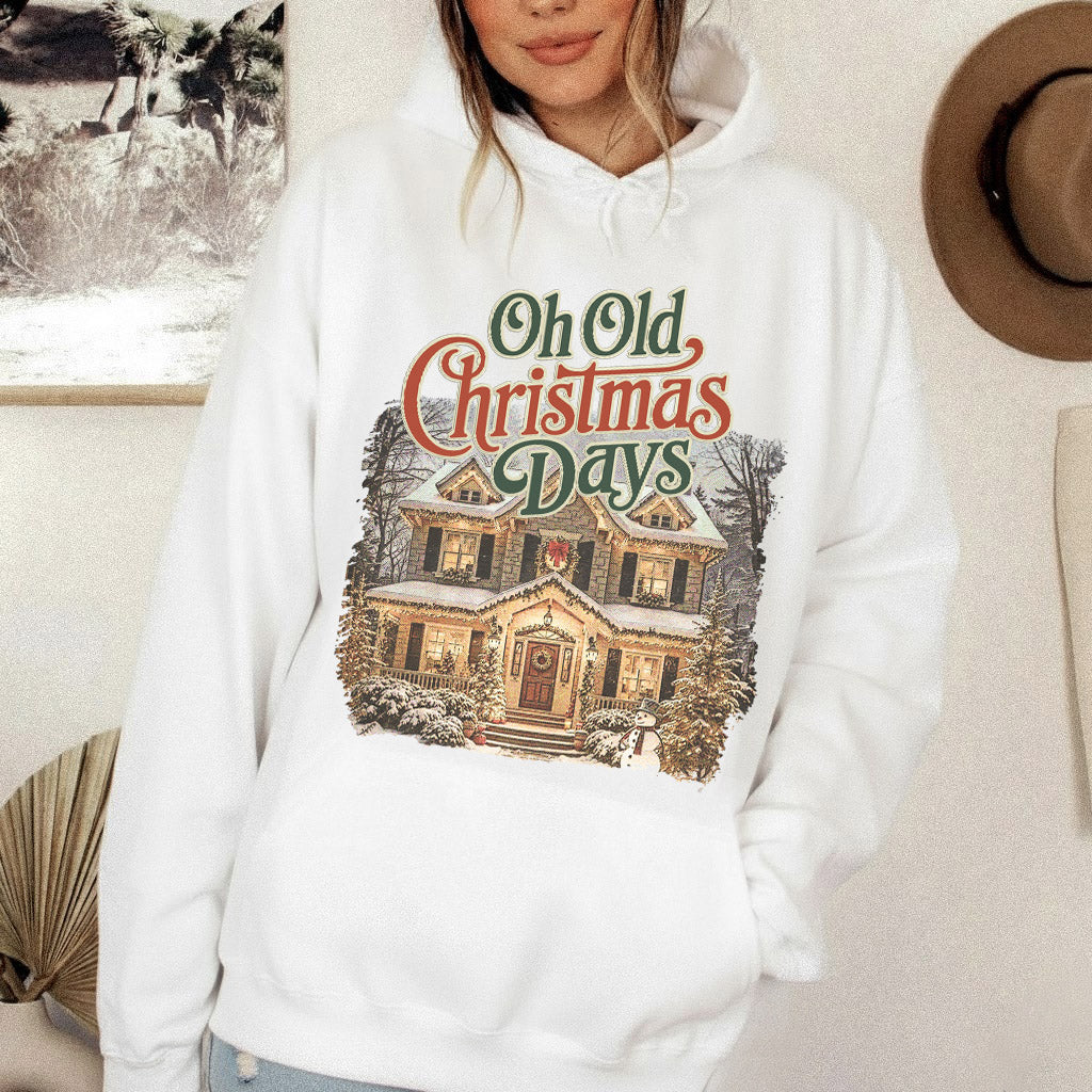Accient Christmas House - Old Christmas Days - Unisex Tshirt / Hoodie / Sweatshirt