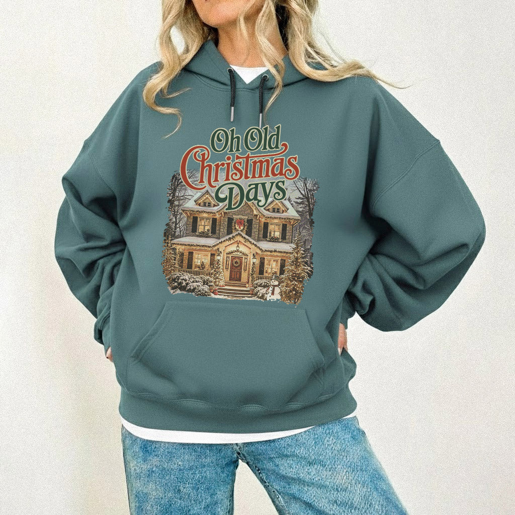 Accient Christmas House - Old Christmas Days - Unisex Tshirt / Hoodie / Sweatshirt