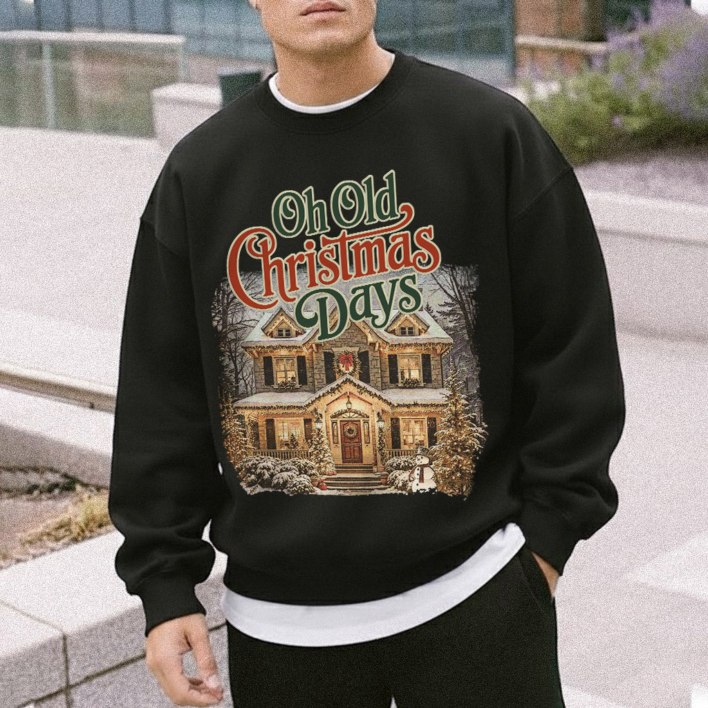 Accient Christmas House - Old Christmas Days - Unisex Tshirt / Hoodie / Sweatshirt