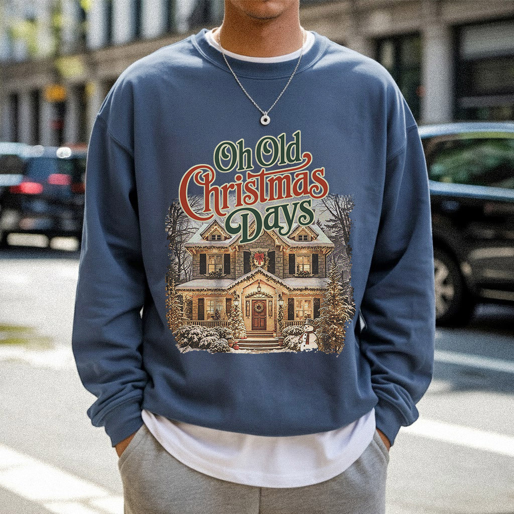 Accient Christmas House - Old Christmas Days - Unisex Tshirt / Hoodie / Sweatshirt