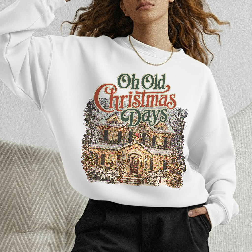 Accient Christmas House - Old Christmas Days - Unisex Tshirt / Hoodie / Sweatshirt