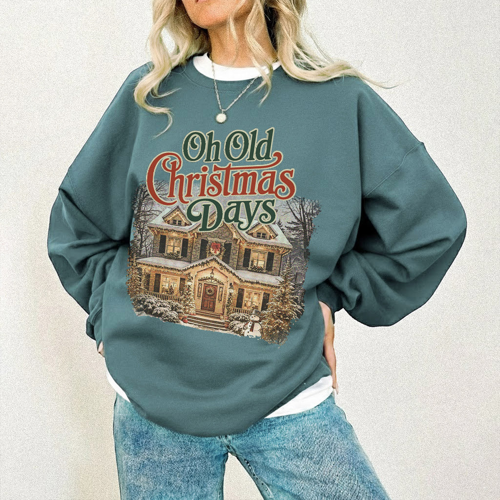 Accient Christmas House - Old Christmas Days - Unisex Tshirt / Hoodie / Sweatshirt